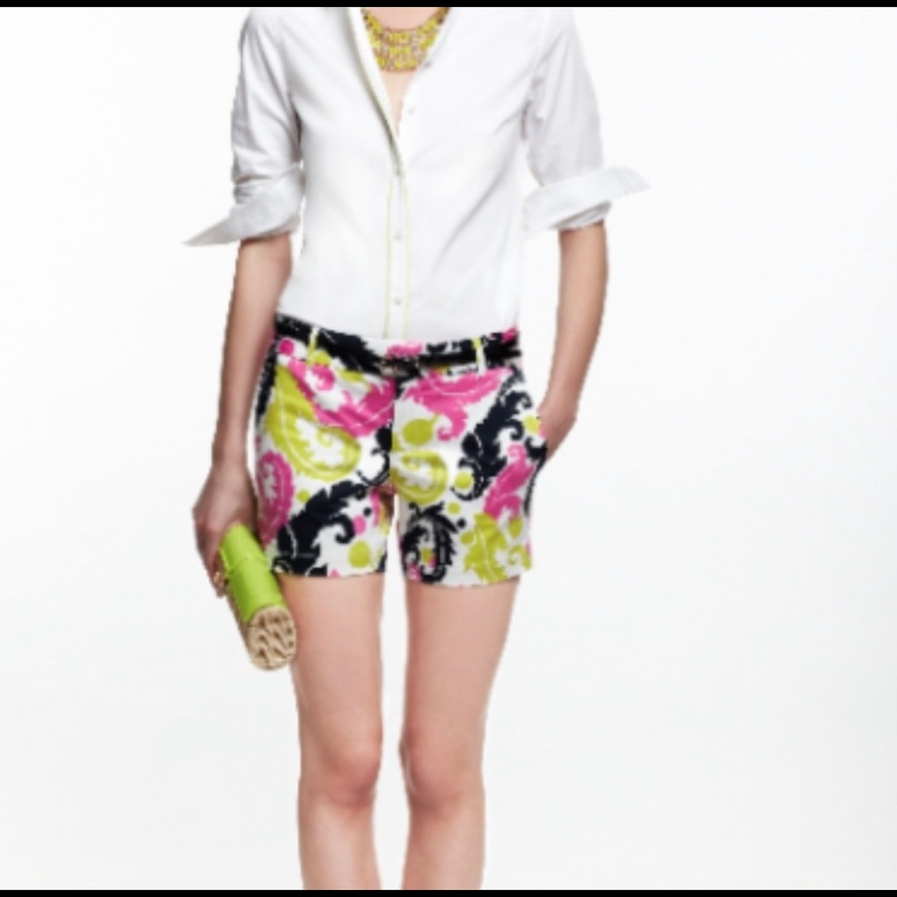Milly for Banana Republic Fun Printed Shor…